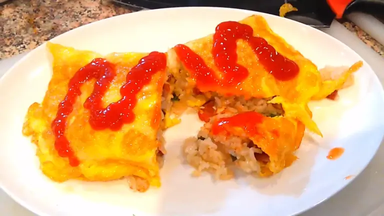 Fried Rice Omelette Hawaii