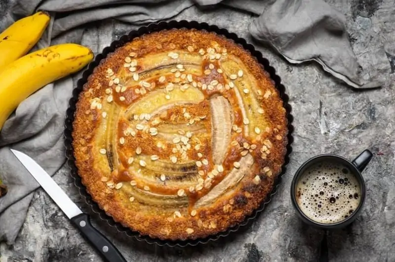 Oat Flour Banana Bread Recipe