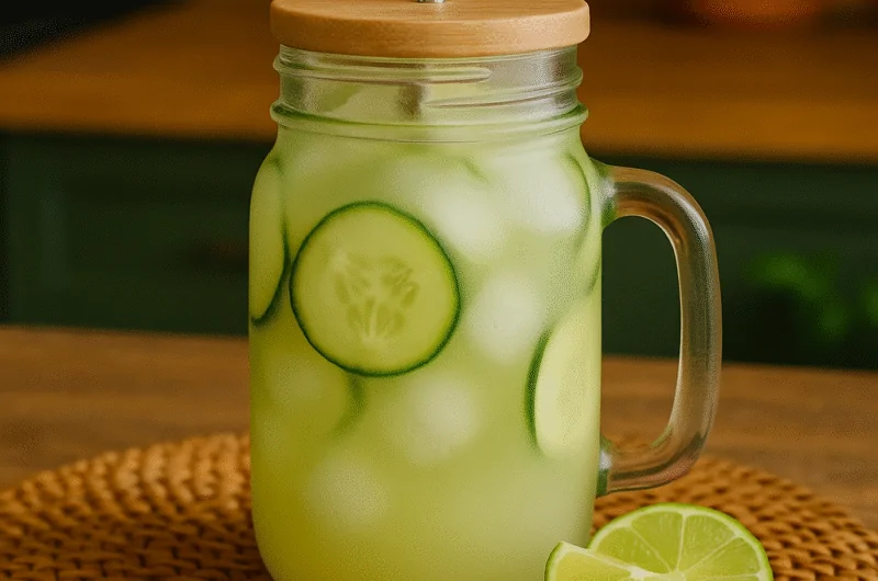 Best Lime & Cucumber Agua Fresca - Agua de Pepino y Limon Recipe