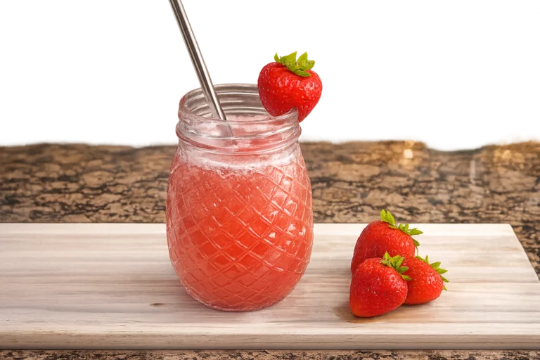 Quick strawberry agua fresca recipe