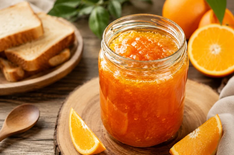 Homemade Orange Jam- Organic Orange Marmalade
